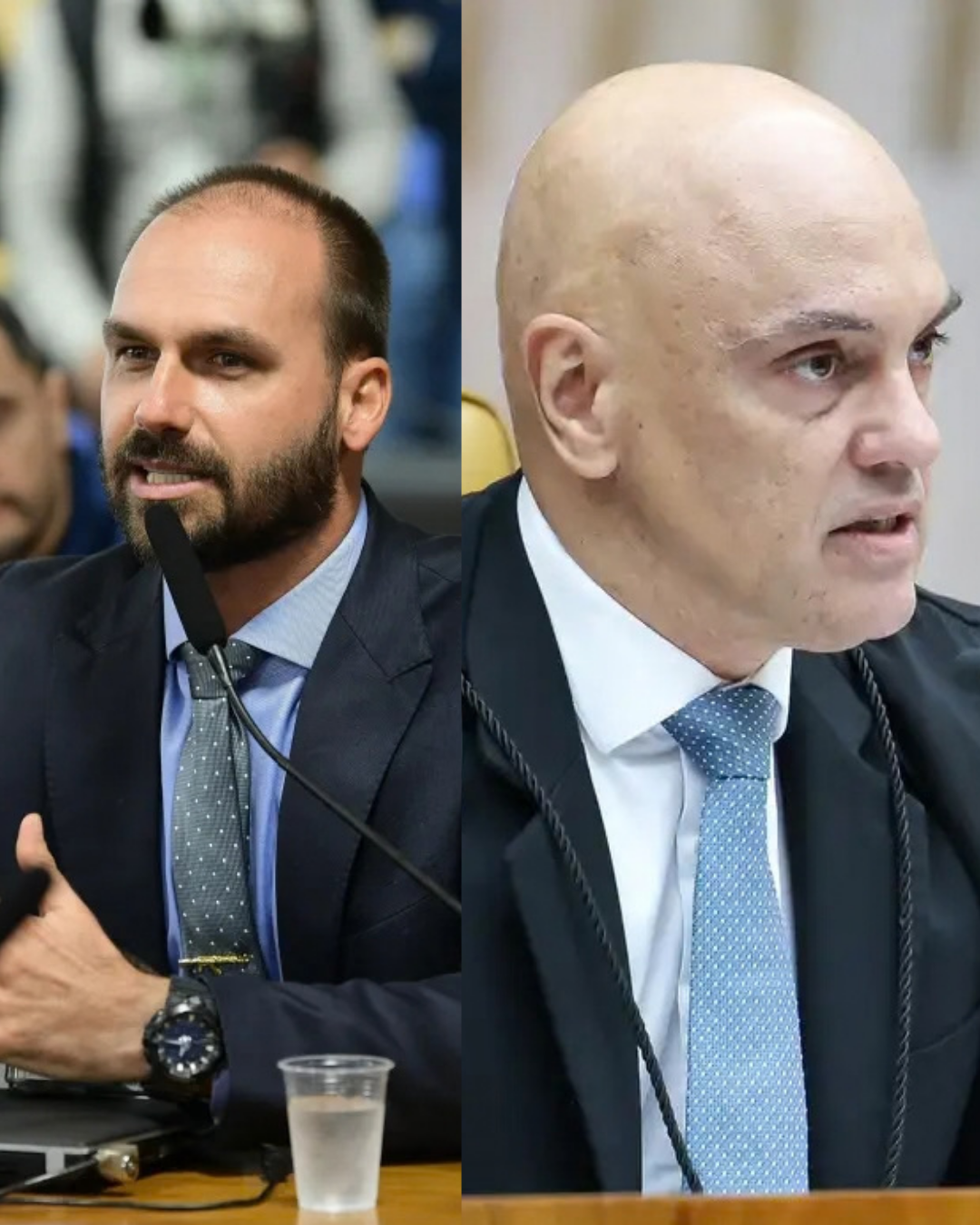Moraes manda começar a pena de Eduardo Bolsonaro e cancelar os passaportes