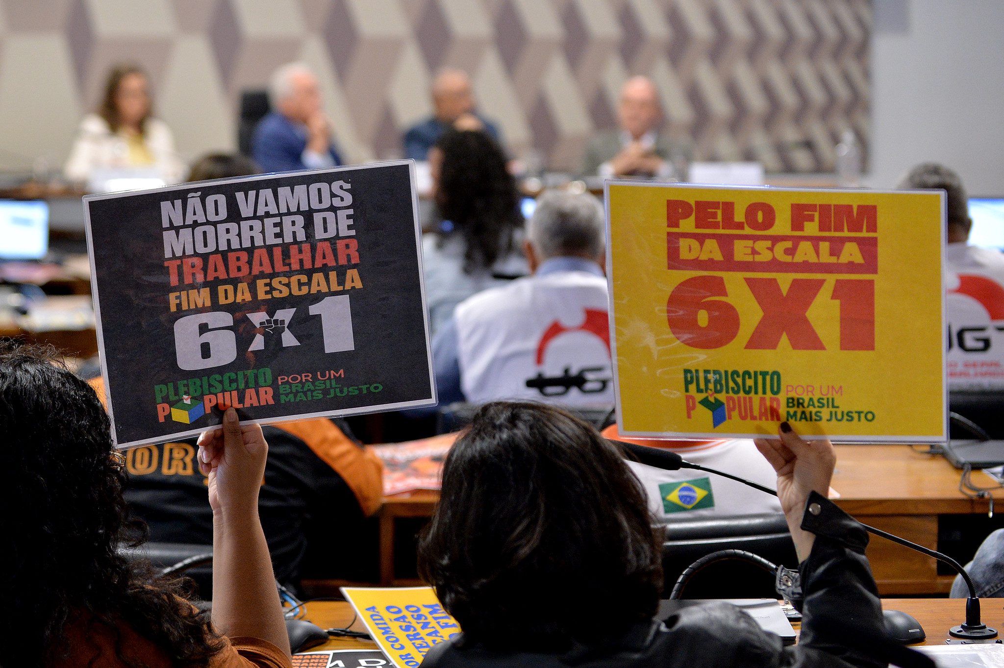 Fim da escala 6x1 enfrenta primeiro teste no Senado nesta quarta