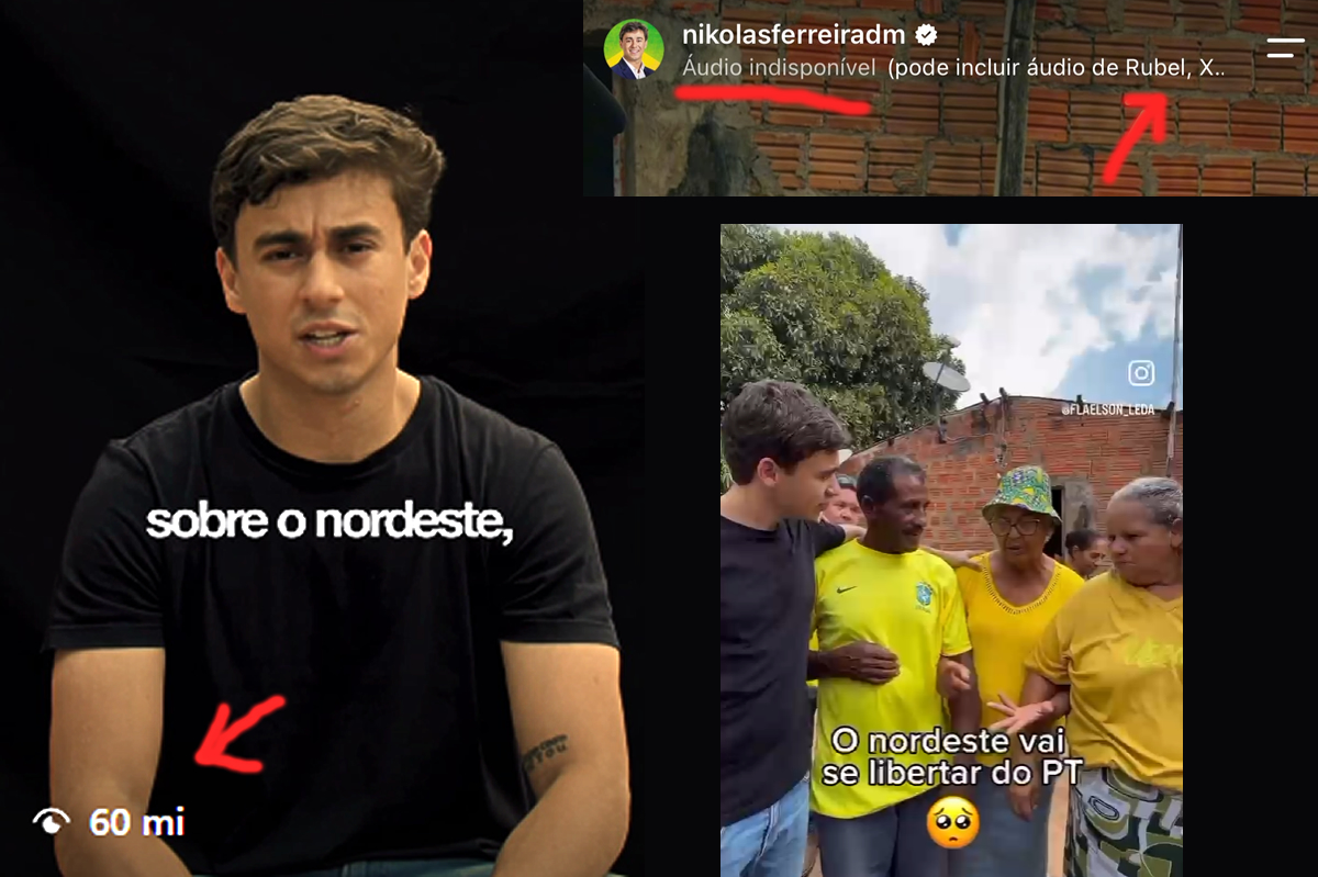 CENSURA? Vídeo de Nikolas sobre abandono do Nordeste por Lula viraliza e fica mudo; suspeita envolve artista de esquerda