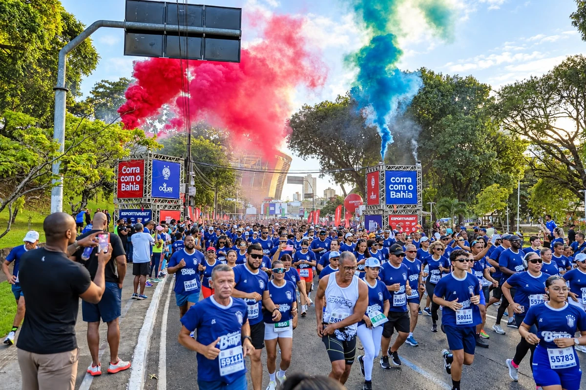 5ª Corrida do Bahêa acontece neste domingo na orla de Salvador