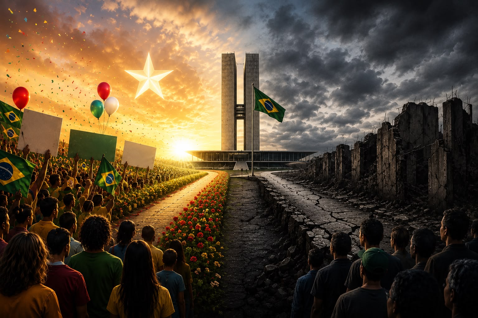 Disputa Política no Brasil: Fantasia x Realidade